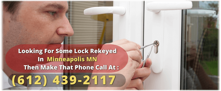 Lock Rekey Service Minneapolis MN  (612) 439-2117 